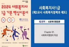 2024 [사회복지사:3교시] 사회복지행정론 (이론과정) 썸네일