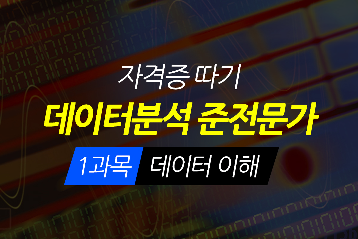 [HD]데이터분석 준전문가(ADsP) 자격증 따기 - 1과목 데이터 이해 썸네일