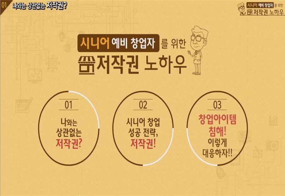 시니어 창업자를 위한 저작권 노하우 프로그램 사진 1