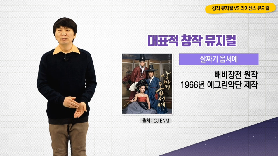 뮤지컬 장르의 이해 - 창작 뮤지컬 Vs. 라이선스 뮤지컬 대표 이미지